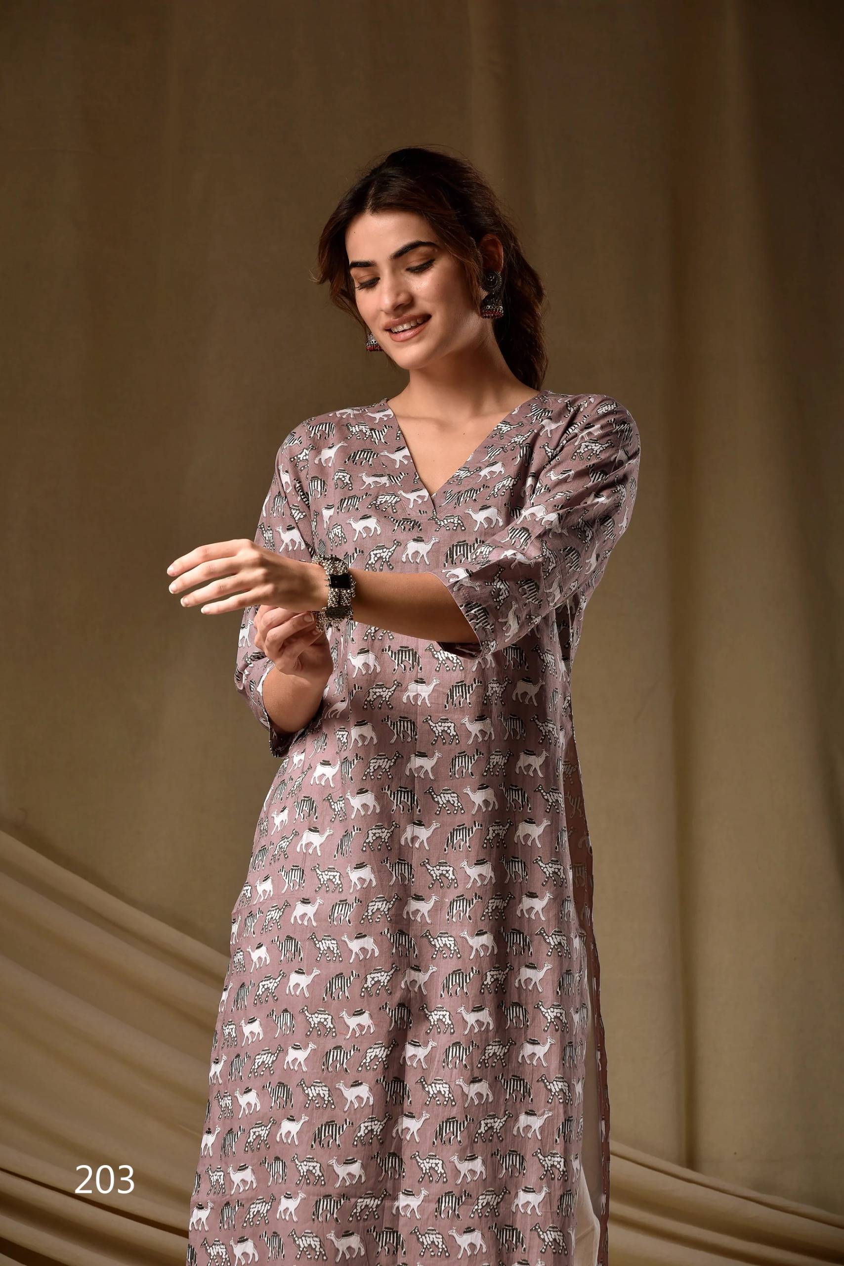 IRA Vol 2 By IRA fashion 201 To 205 Series Beautiful Festive Suits Colourful Rayon Print Kurtis At Wholesale Price